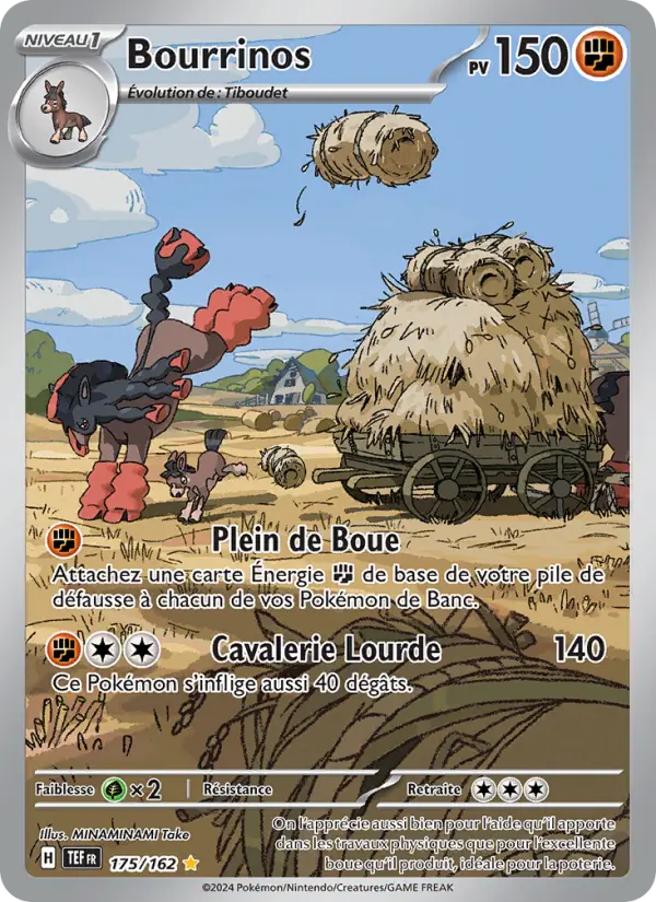 Bourrinos — Carte Pokémon 175 Forces Temporelles