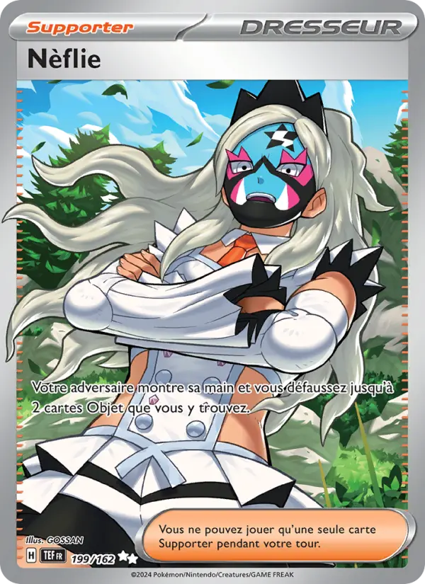 199/162 - Nèflie — Carte Pokémon Forces Temporelles 199/162