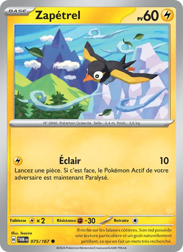 075/167 - Zapétrel