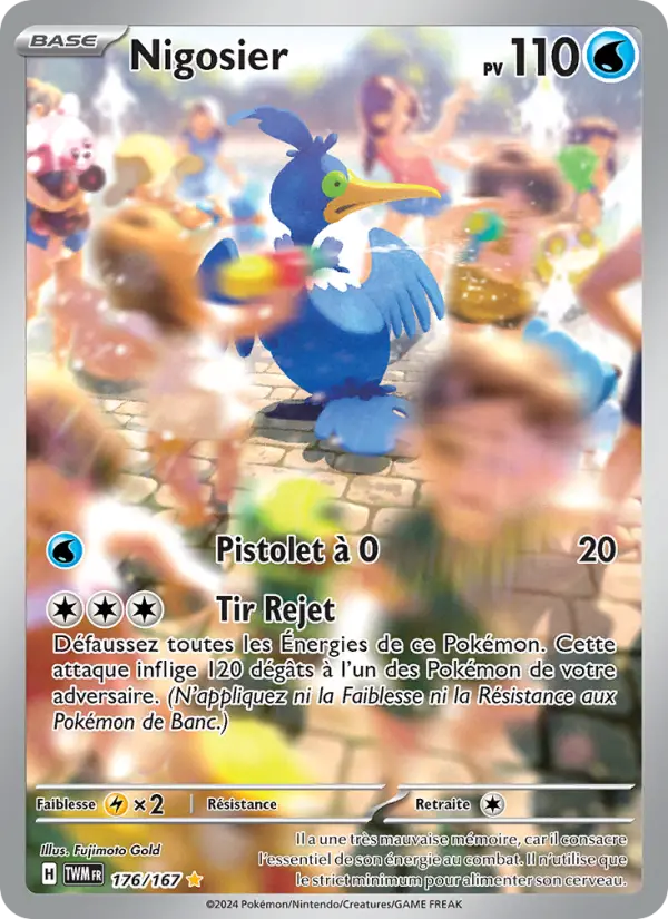 Nigosier — Carte Pokémon 176 Mascarade Crépusculaire