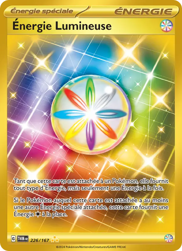 226/167 - Énergie Lumineuse — Carte Pokémon Mascarade Crépusculaire 226/167