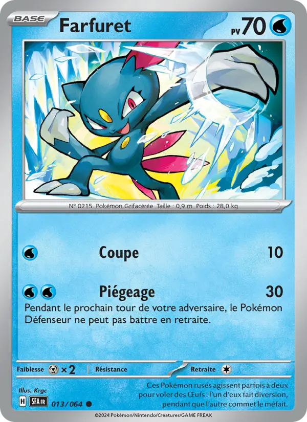 013/064 - Farfuret — Carte Pokémon Fable Nébuleuse 013/64