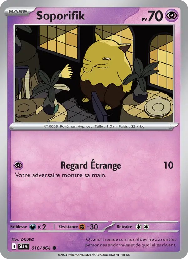 Soporifik — Carte Pokémon 016 Fable Nébuleuse