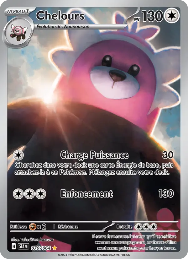 079/064 - Chelours — Carte Pokémon Fable Nébuleuse 079/64