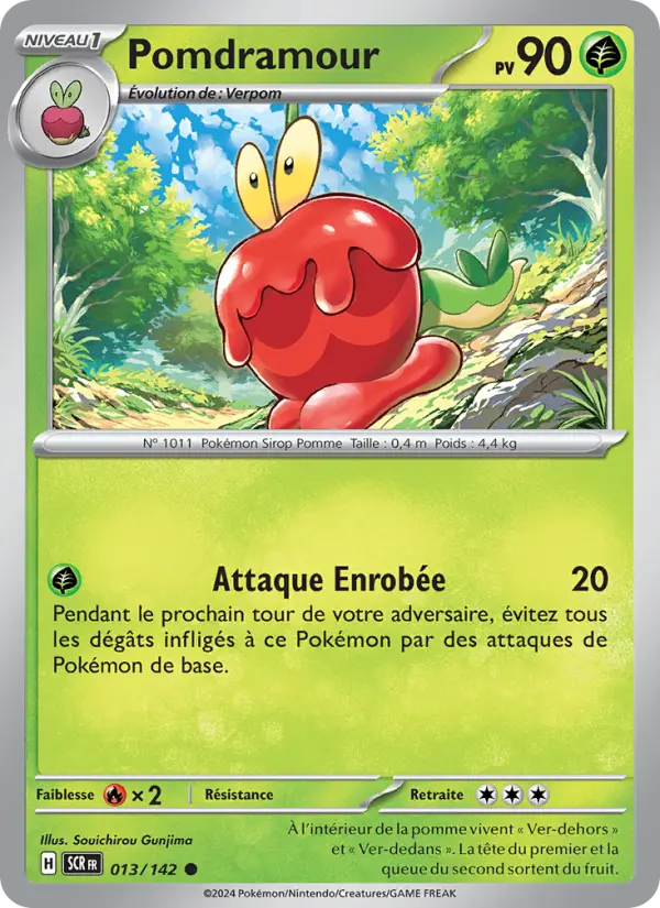 Pomdramour — Carte Pokémon 013 Couronne Stellaire