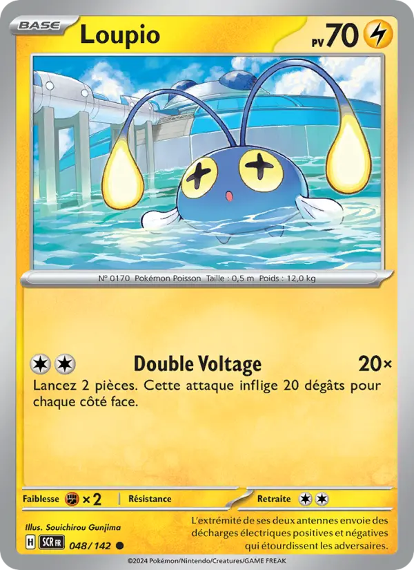 048/142 - Loupio — Carte Pokémon Couronne Stellaire 048/142
