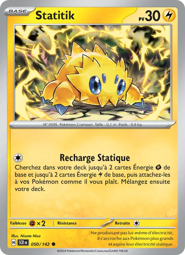 050/142 - Statitik — Carte Pokémon Couronne Stellaire 050/142