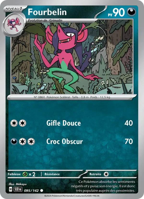Fourbelin — Carte Pokémon 095 Couronne Stellaire