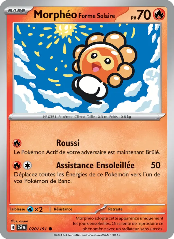 020/191 - Morphéo Forme Solaire