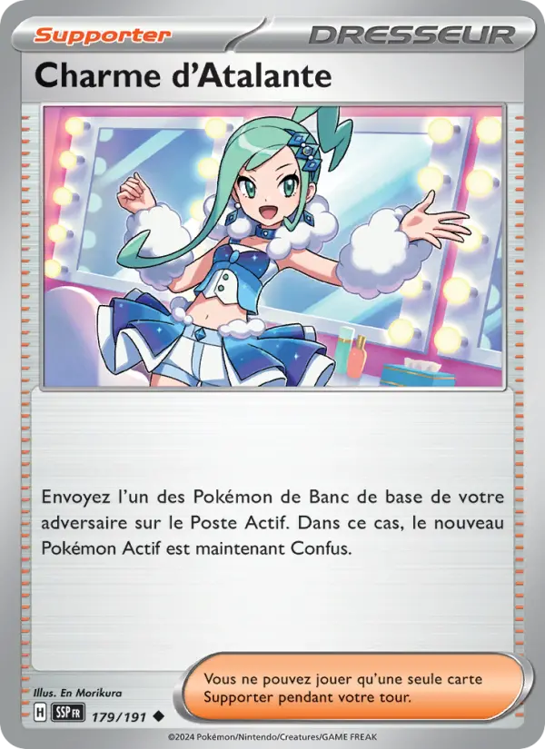 179/191 - Charme d'Atalante — Carte Pokémon Étincelles Déferlantes 179/191