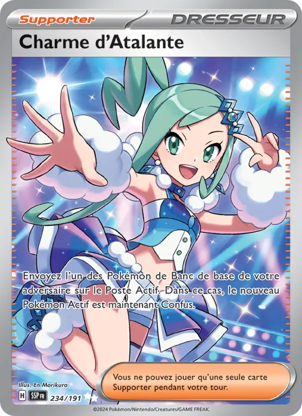 234/191 - Charme d'Atalante — Carte Pokémon Étincelles Déferlantes 234/191