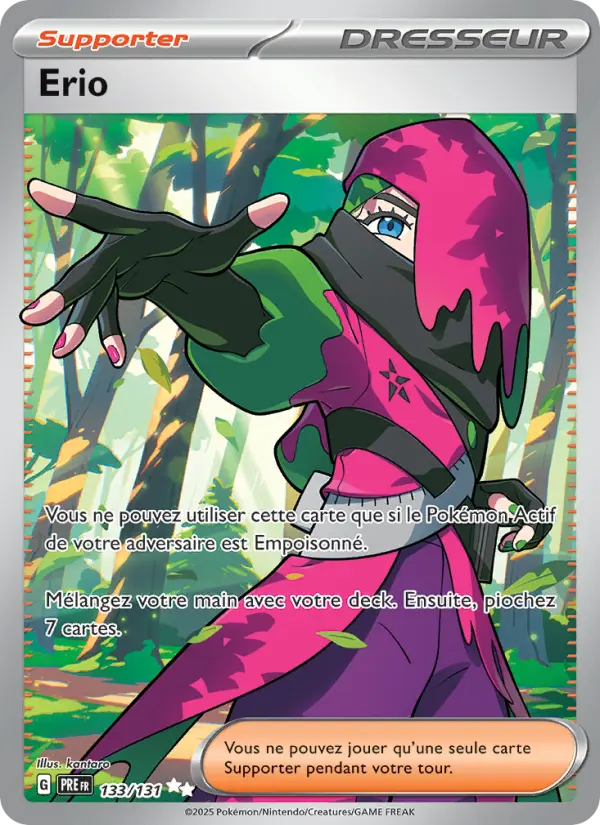 133/131 - Erio — Carte Pokémon Évolutions Prismatiques 133/131