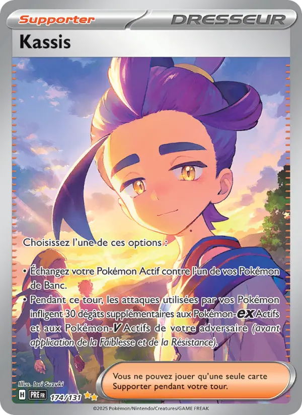 174/131 - Kassis — Carte Pokémon Évolutions Prismatiques 174/131