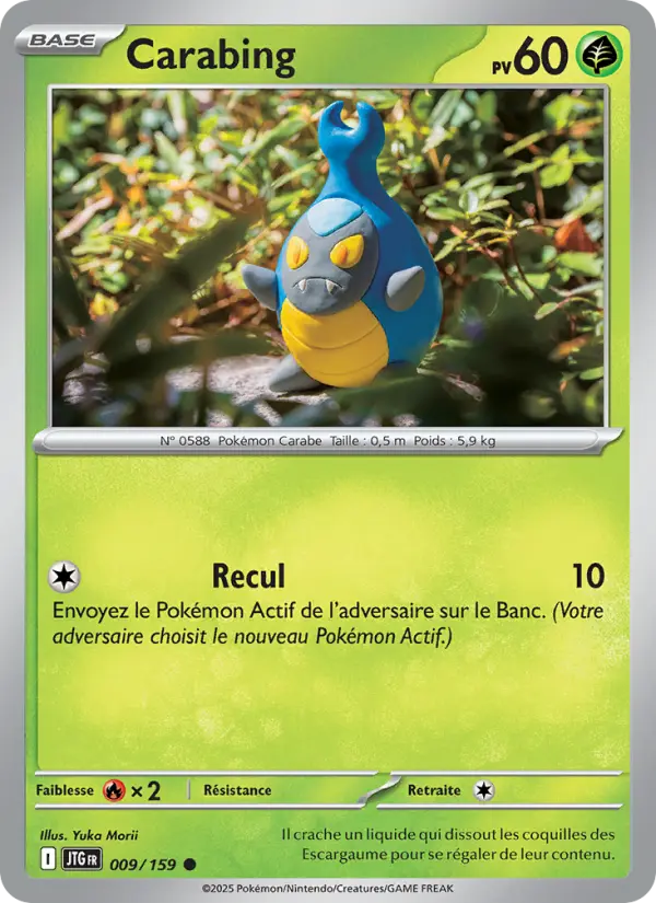 009/159 - Carabing — Carte Pokémon Aventures Ensemble 009/159