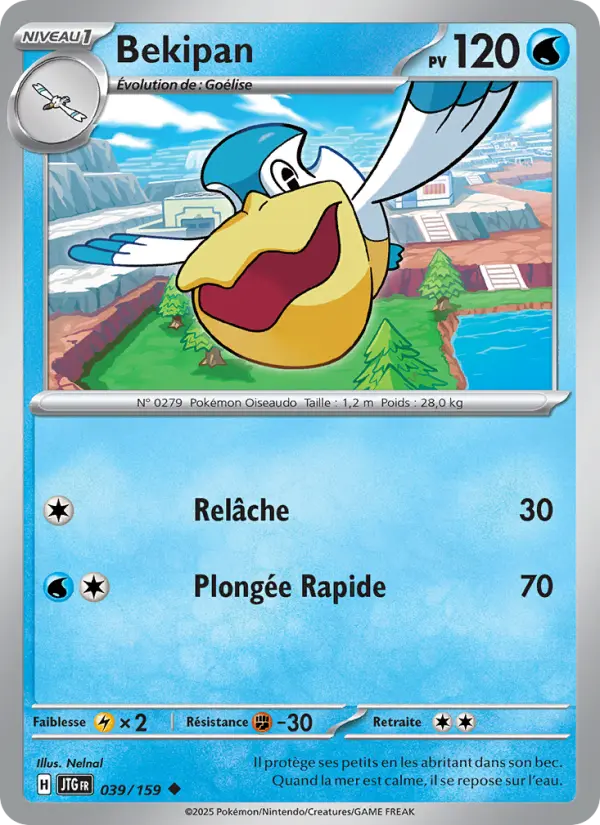 039/159 - Bekipan — Carte Pokémon Aventures Ensemble 039/159
