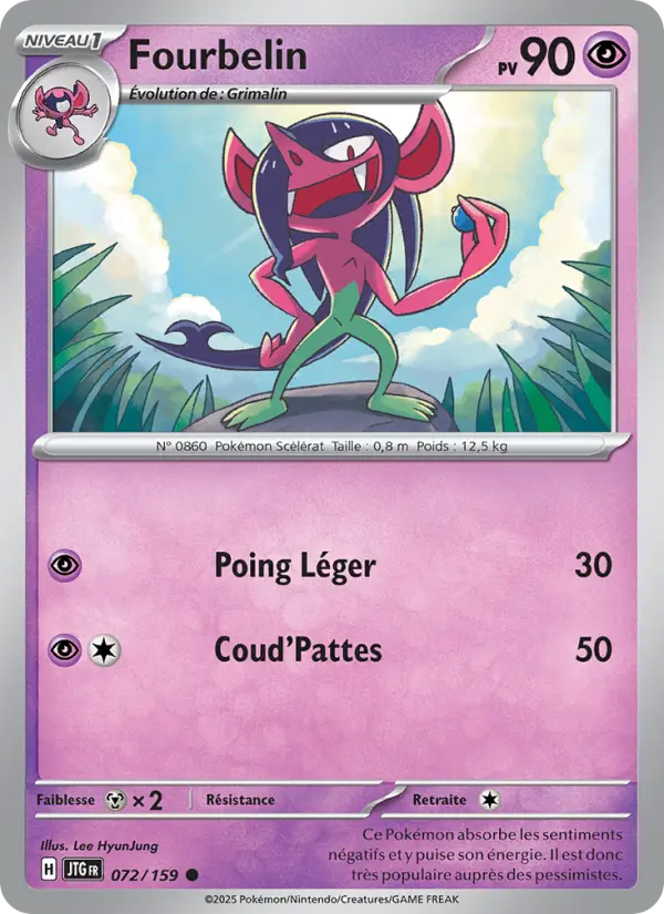 072/159 - Fourbelin — Carte Pokémon Aventures Ensemble 072/159