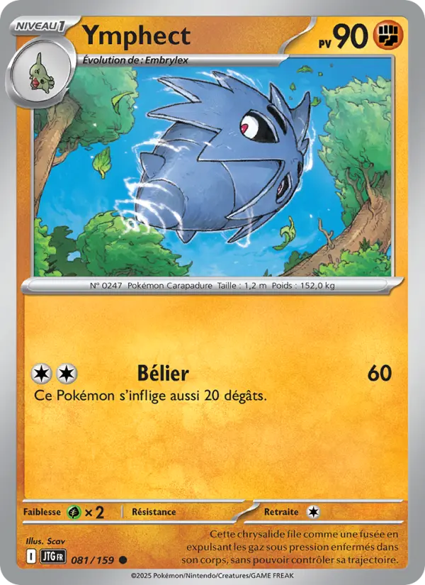 081/159 - Ymphect — Carte Pokémon Aventures Ensemble 081/159