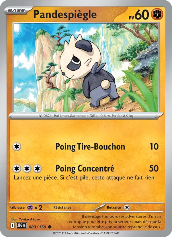 083/159 - Pandespiègle — Carte Pokémon Aventures Ensemble 083/159
