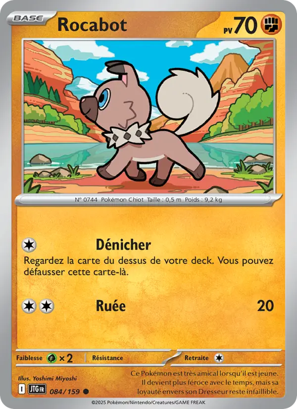 084/159 - Rocabot — Carte Pokémon Aventures Ensemble 084/159