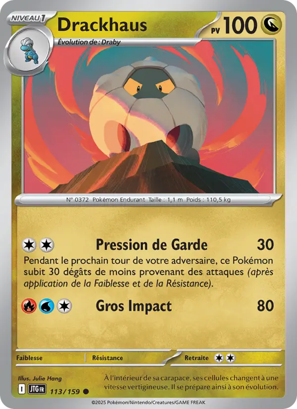 113/159 - Drackhaus — Carte Pokémon Aventures Ensemble 113/159