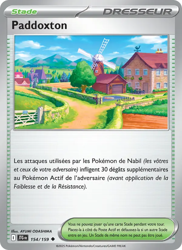 154/159 - Paddoxton — Carte Pokémon Aventures Ensemble 154/159