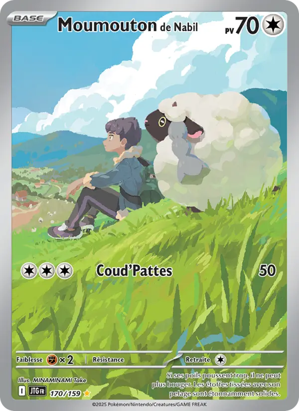 Moumouton de Nabil — Carte Pokémon 170 Aventures Ensemble