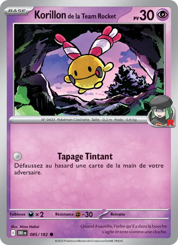 Korillon de la Team Rocket — Carte Pokémon 085 Rivalités Destinées