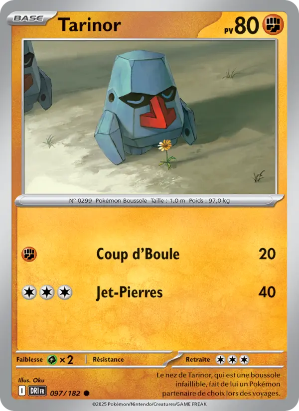 Tarinor — Carte Pokémon 097 Rivalités Destinées