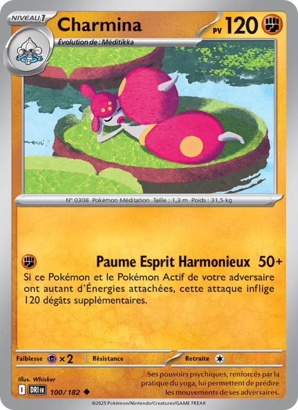 Charmina — Carte Pokémon 100 Rivalités Destinées