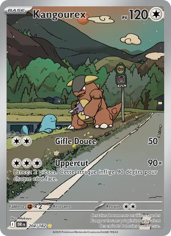 204/182 - Kangourex — Carte Pokémon Rivalités Destinées 204/182