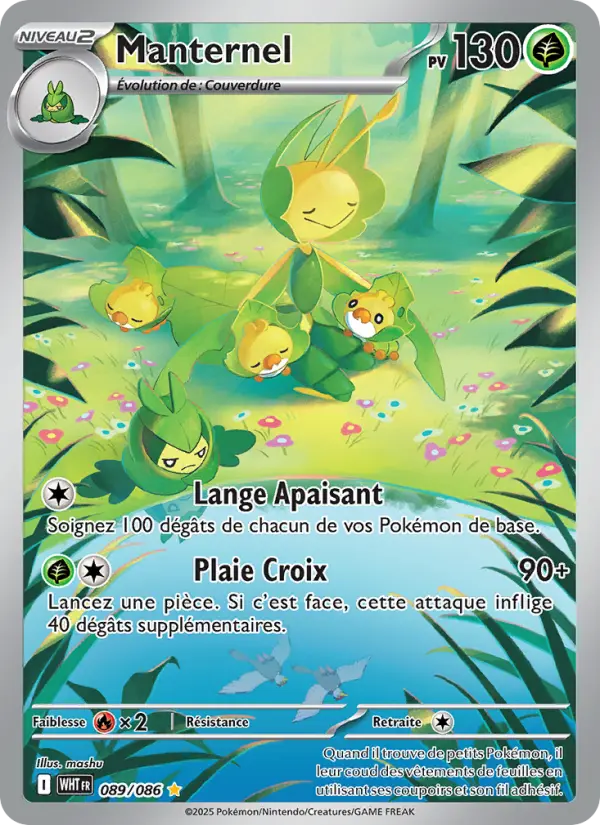 Manternel — Carte Pokémon 089 Flamme Blanche
