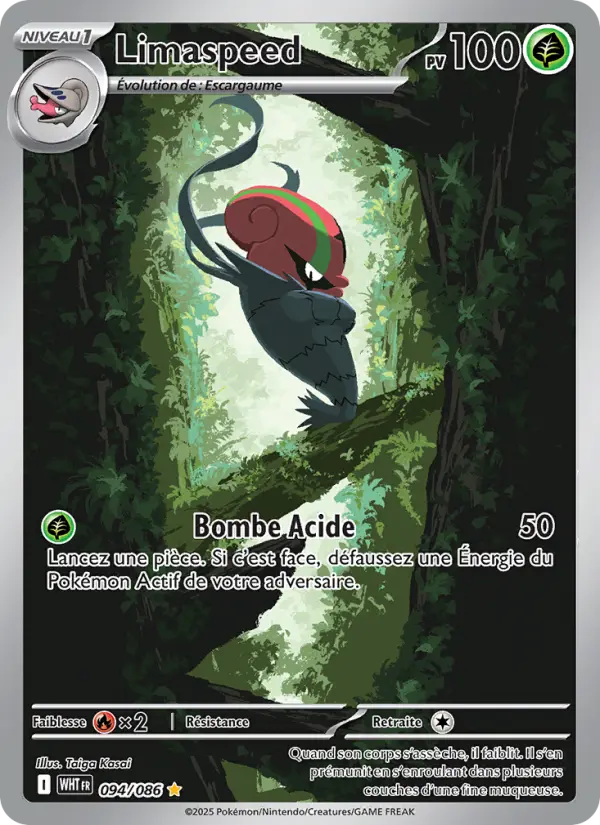 Limaspeed — Carte Pokémon 094 Flamme Blanche