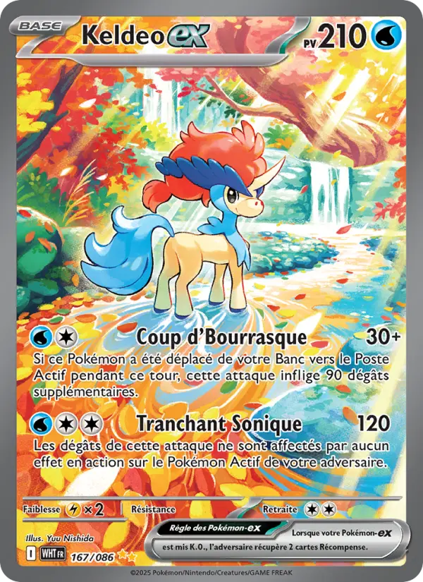 167/086 - Keldeo EX