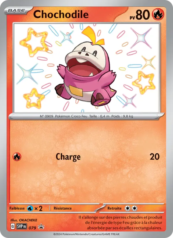 Chochodile — Carte Pokémon 079 SVP Black Star Promos
