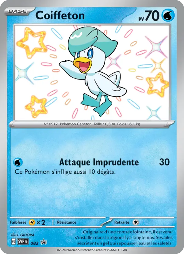 Coiffeton — Carte Pokémon 082 SVP Black Star Promos
