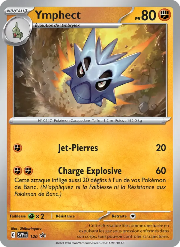 Ymphect — Carte Pokémon 120 SVP Black Star Promos