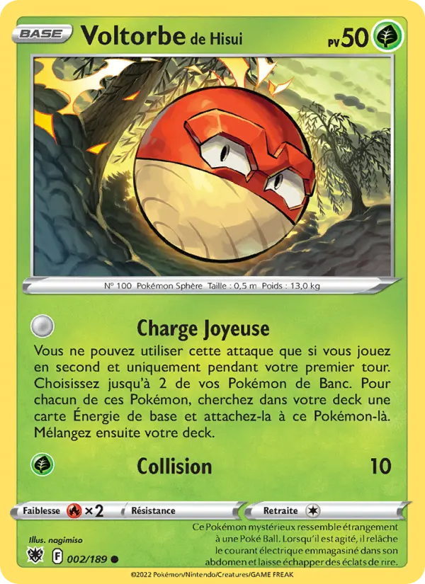 002/189 - Voltorbe de Hisui