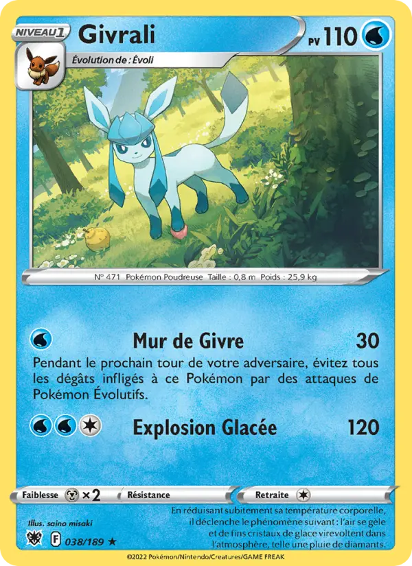 038/189 - Givrali — Carte Pokémon Astres Radieux 038/189