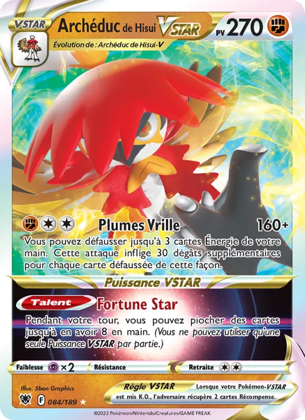 084/189 - Archéduc de Hisui VSTAR