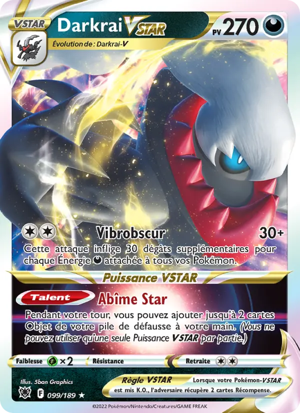099/189 - Darkrai VSTAR