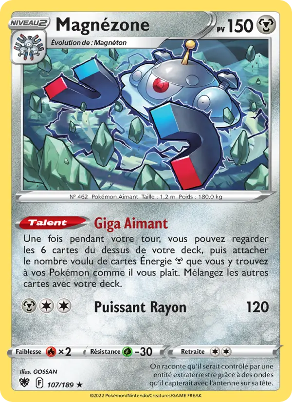 107/189 - Magnézone