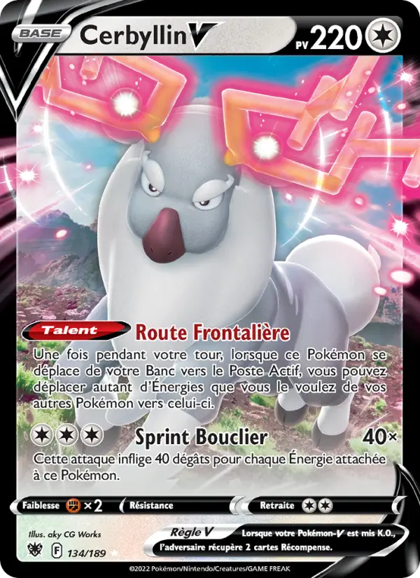 Cerbyllin V — Carte Pokémon 134 Astres Radieux