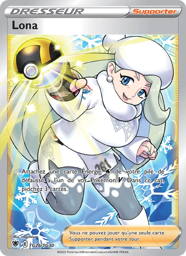 TG26/189 - Lona — Carte Pokémon Astres Radieux TG26/189