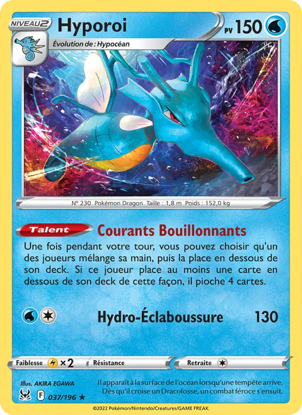 Hyporoi — Carte Pokémon 037 Origine Perdue