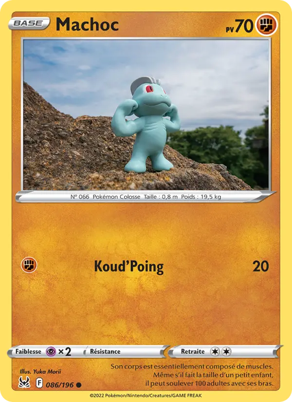 086/196 - Machoc — Carte Pokémon Origine Perdue 086/196