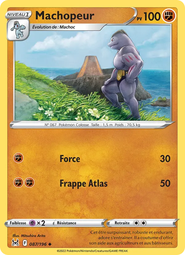 087/196 - Machopeur — Carte Pokémon Origine Perdue 087/196