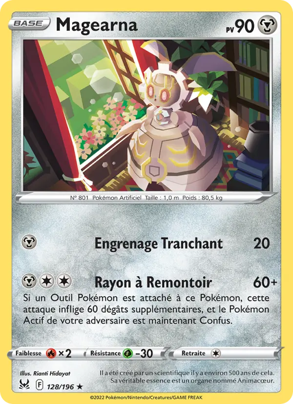 Magearna — Carte Pokémon 128 Origine Perdue