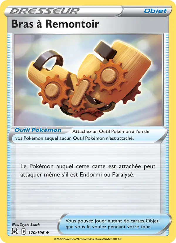 170/196 - Bras à Remontoir — Carte Pokémon Origine Perdue 170/196