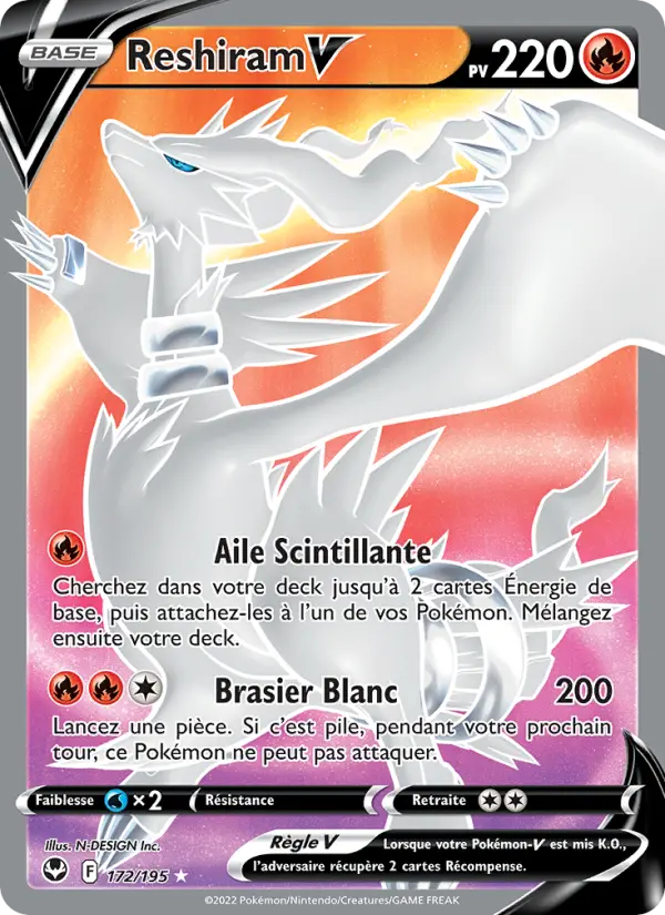 172/195 - Reshiram V