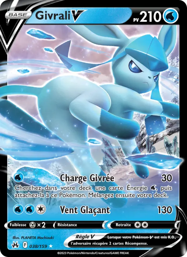 038/159 - Givrali V — Carte Pokémon Zénith Suprême 038/159